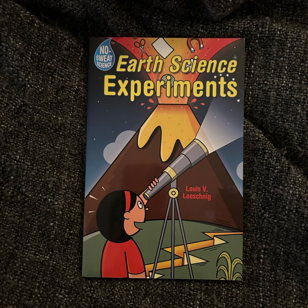 Earth science Experiments book Louis v loeschnig